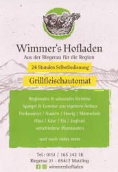 Wimmers Hofladen - Logo