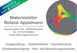 Malermeister Roland Appelmann - Logo